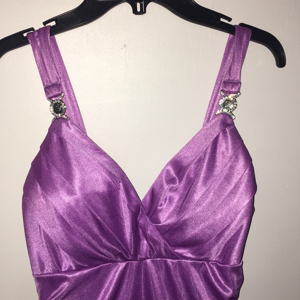 Purple dress